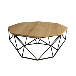 Hanah Home Diamond - Oak Mesa de Centro Roble